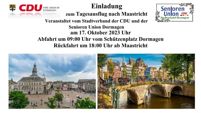 Tagesausflug nach Maastricht