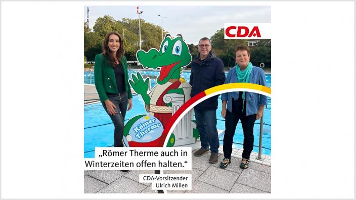 Ganzjahresbetrieb Römer Therme | Experten: Keine Sportart ist gesünder als Schwimmen!